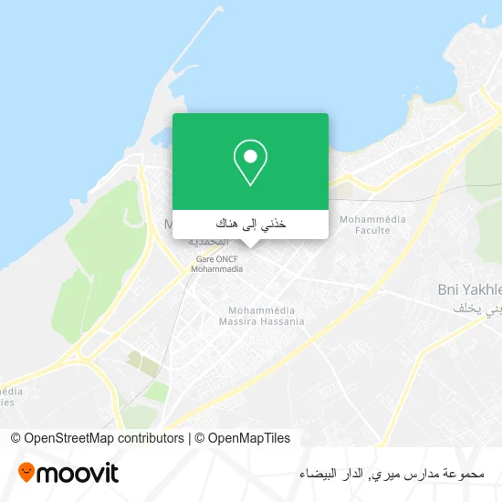 خريطة محموعة مدارس ميري