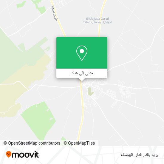 خريطة بريد بنك