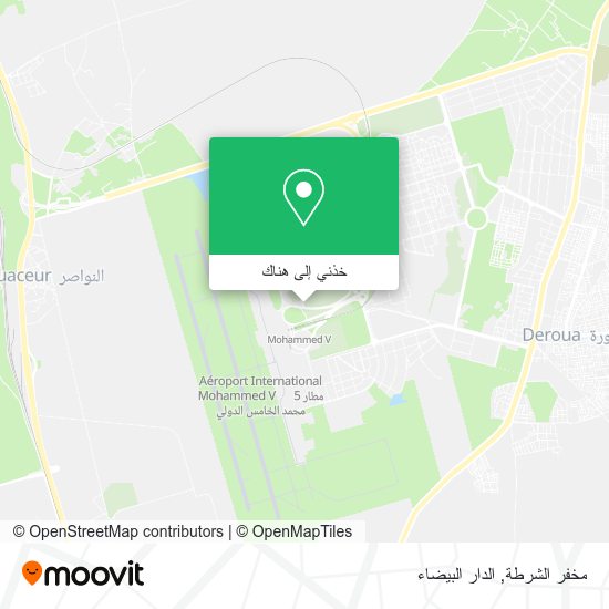 خريطة مخفر الشرطة