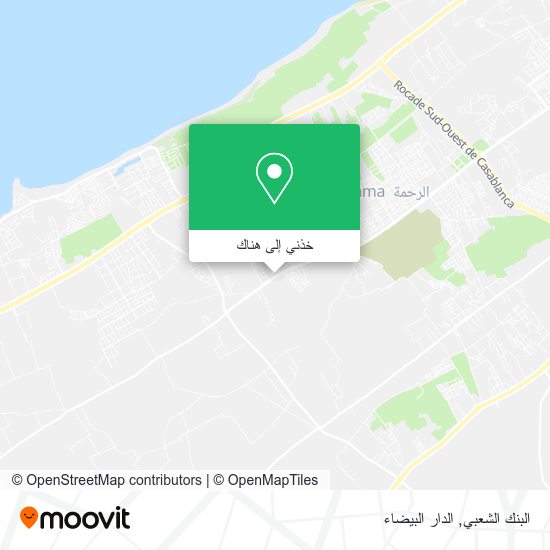 خريطة البنك الشعبي
