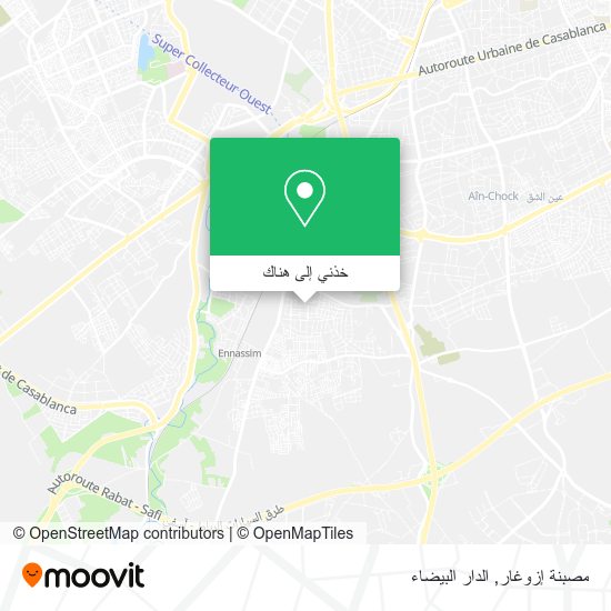 خريطة مصبنة إزوغار
