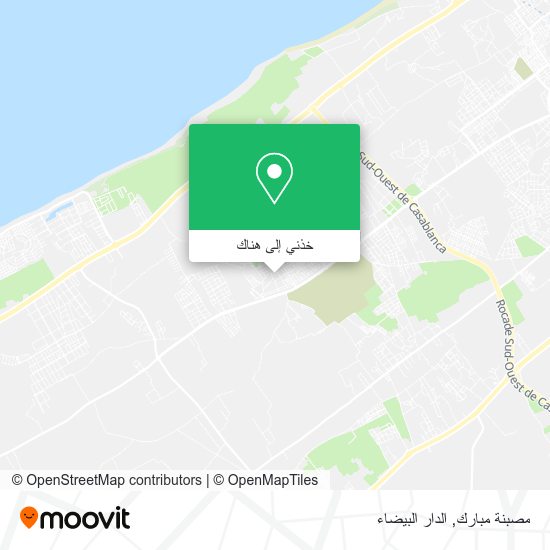 خريطة مصبنة مبارك