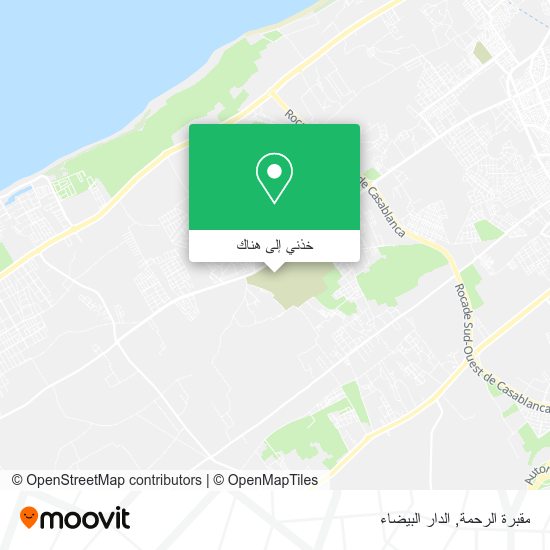 خريطة مقبرة الرحمة