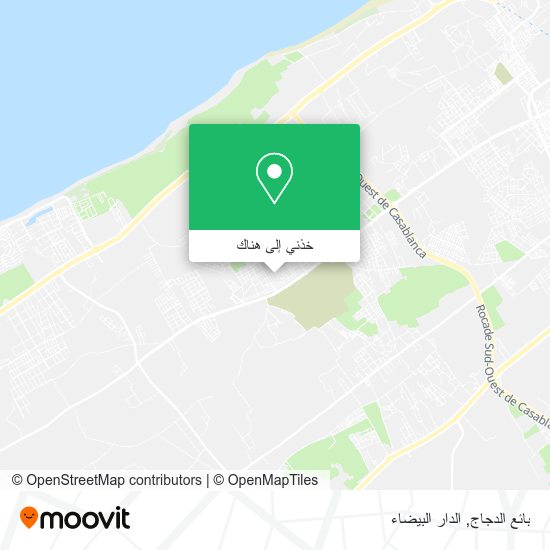 خريطة بائع الدجاج