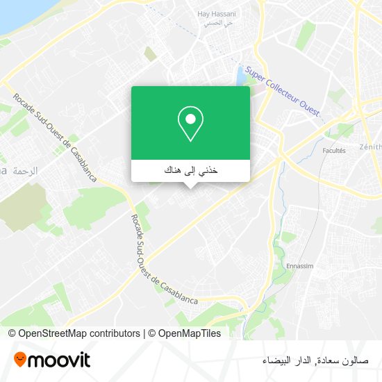 خريطة صالون سعادة