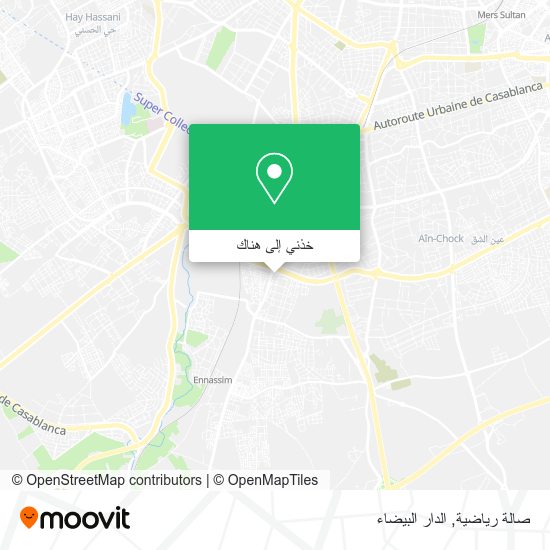 خريطة صالة رياضية
