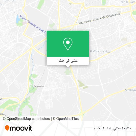 خريطة مكتبة إيسكاي