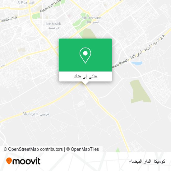 خريطة كوميكا