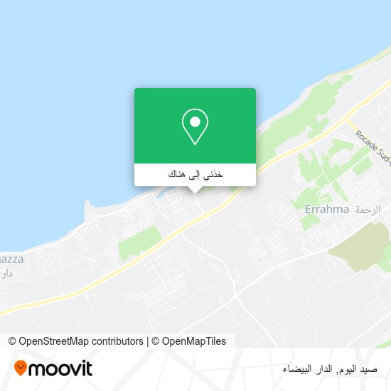 خريطة صيد اليوم
