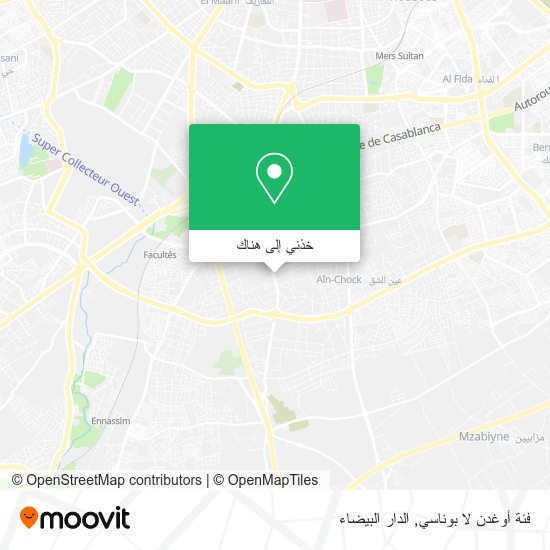 خريطة فئة أوغدن لا بوناسي