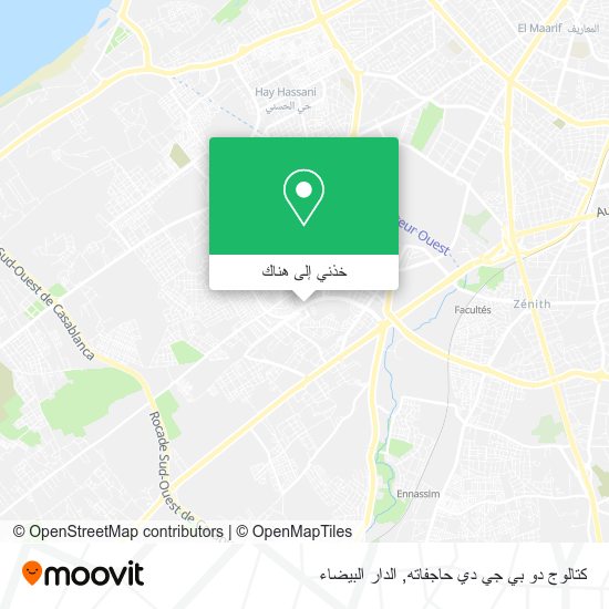 خريطة كتالوج دو بي جي دي حاجفاته