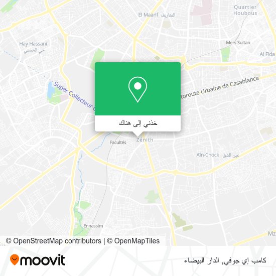 خريطة كامب إي جوفي