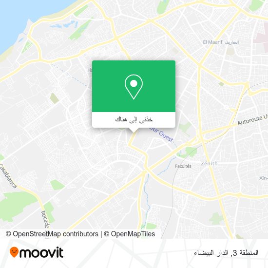 خريطة المنطقة 3