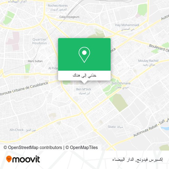 خريطة إكسبرس فيدونج