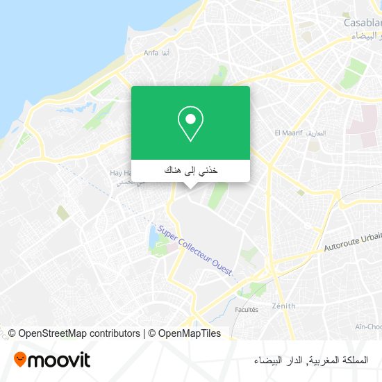 خريطة المملكة المغربية