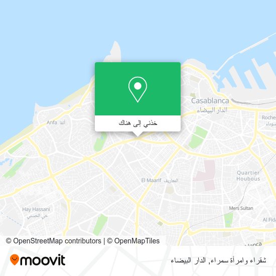 خريطة شقراء وامرأة سمراء