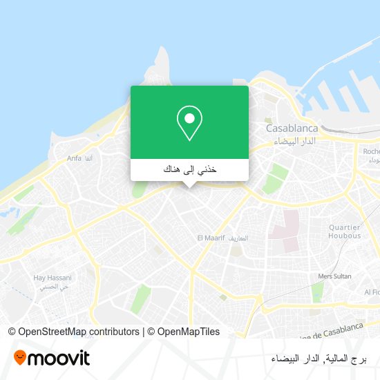 خريطة برج المالية