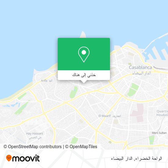 خريطة الواحة الخضراء