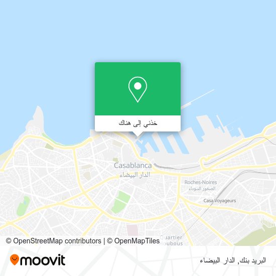 خريطة البريد بنك