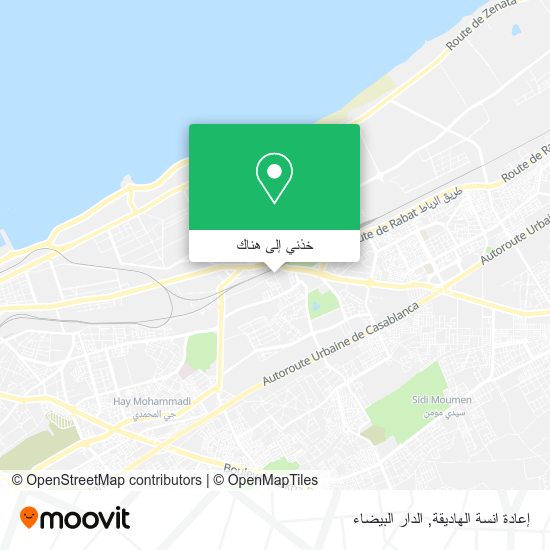 خريطة إعادة انسة الهاديقة