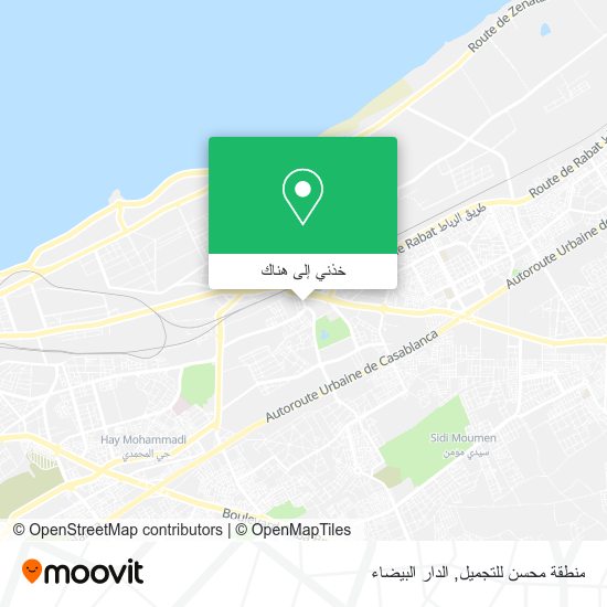 خريطة منطقة محسن للتجميل