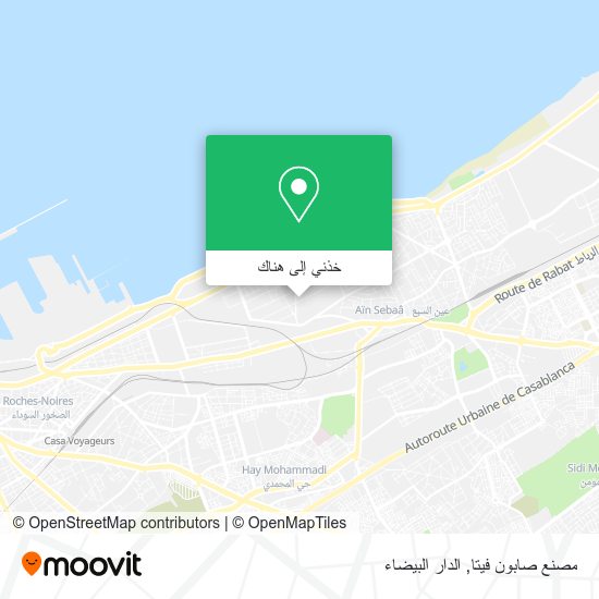 خريطة مصنع صابون فيتا