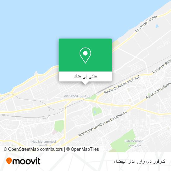 خريطة كارفور دي زار