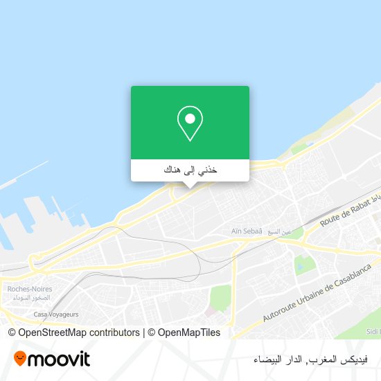 خريطة فيديكس المغرب