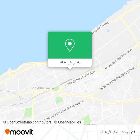 خريطة اندوسيلكت