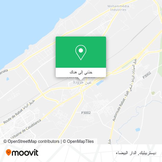خريطة ديستربيليك