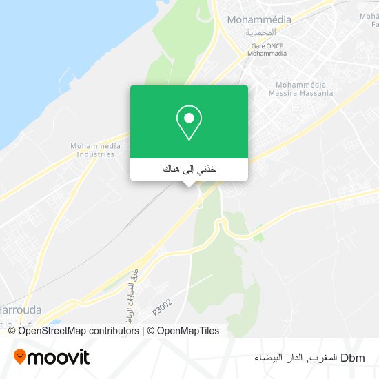 خريطة Dbm المغرب