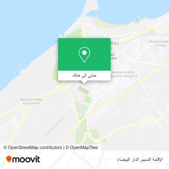 خريطة الإقامة النسيم