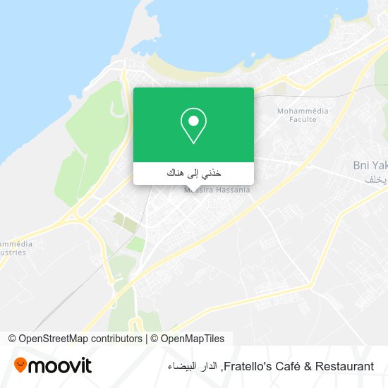 خريطة Fratello's Café & Restaurant