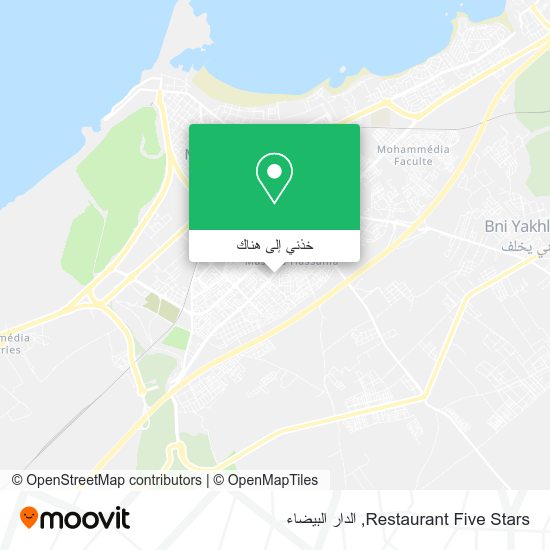 خريطة Restaurant Five Stars