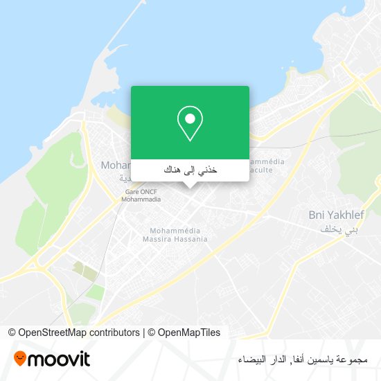خريطة مجموعة ياسمين أنفا