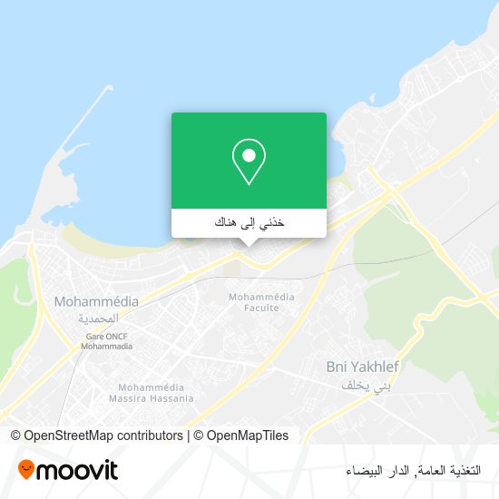 خريطة التغذية العامة