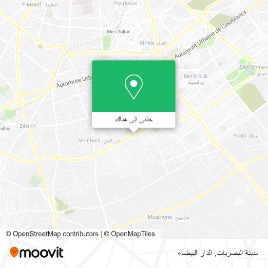 خريطة مدينة البصريات