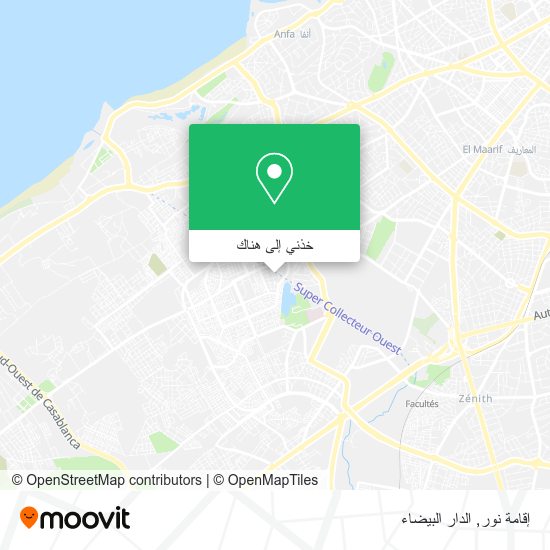 خريطة إقامة نور