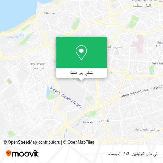 خريطة لي باين كوتيدين