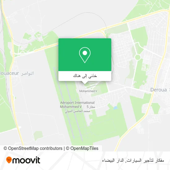 خريطة مفكار لتأجير السيارات