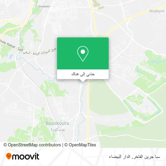 خريطة سبا جرين الفاخر