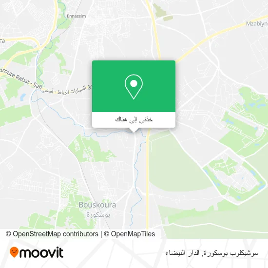 خريطة سوشيكلوب بوسكورة