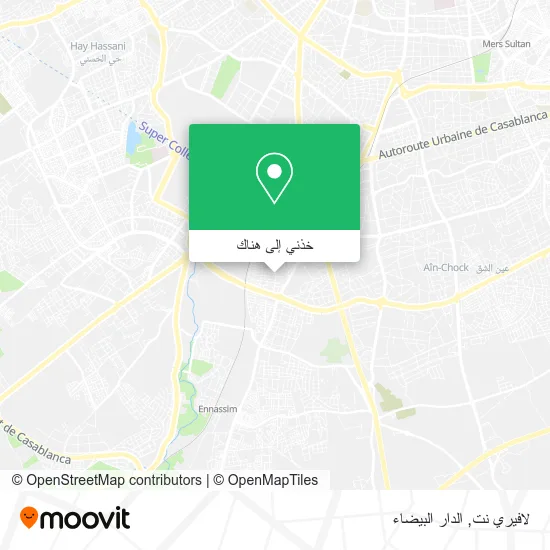 خريطة لافيري نت