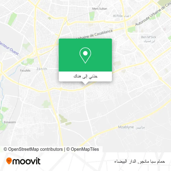 خريطة حمام سبا مانجو