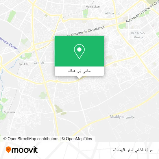 خريطة سرايا الشام