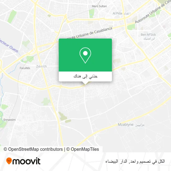 خريطة الكل في تصميم واحد