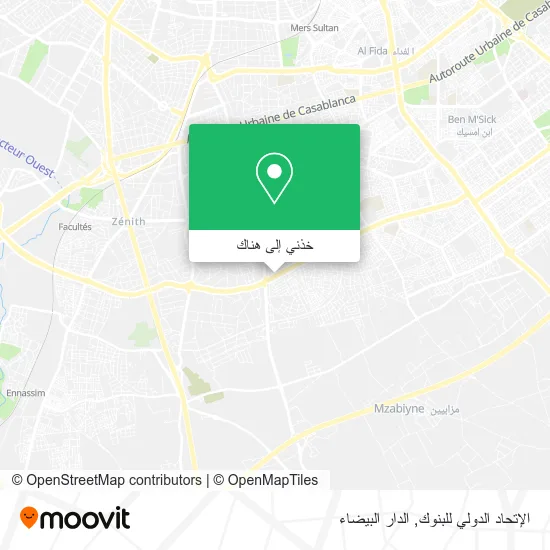 خريطة الإتحاد الدولي للبنوك
