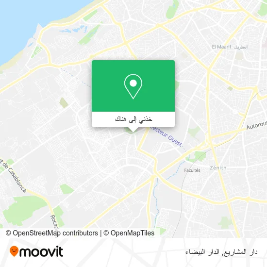 خريطة دار المشاريع