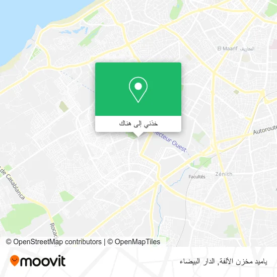 خريطة ياميد مخزن الألفة