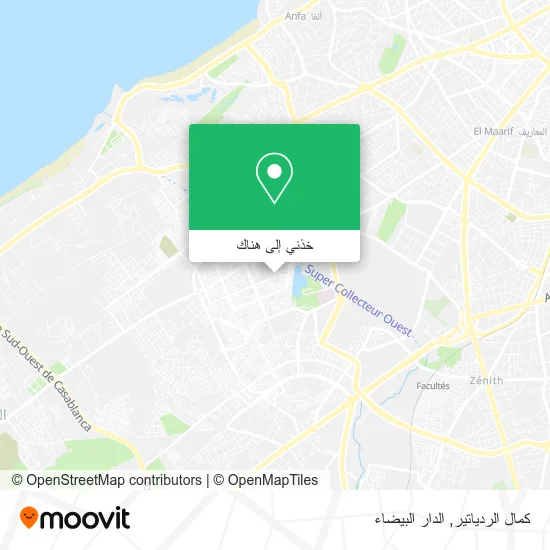 خريطة كمال الردياتير